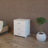 Bed side table chest of 3 drawers